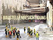 Baustellenbesuch U-Bahnhof Sendlinger Tor: Künftiges Erweiterungsbauwerk wird „angedockt“, Arbeiten werden lärmintensiv (©Foto: Martin Schmitz)